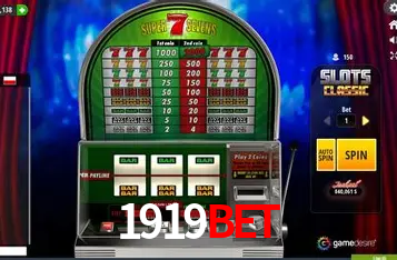 Descubra o Mundo do Cassino Online com 1919bet